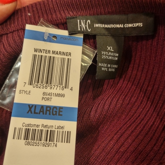 NWT INC Knitwear Sweater Dress XL - Picture 2 of 5